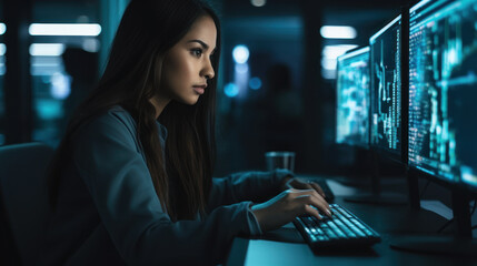 Cyber security and information or network protection. Future technology web services for business, Data protection technology. Online internet access cyber attack and business data privacy