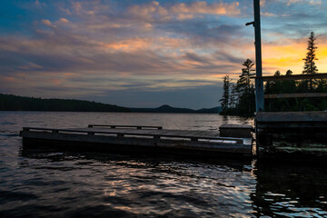 Flack Lake June Sunset