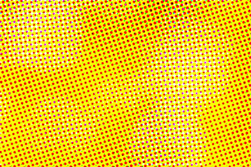 Artistic background wallpaper with color halftone effect