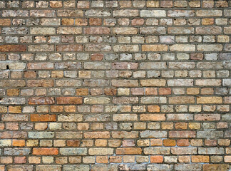 A 19th Century Brick Wall of an American Civil War Fortress - 685851162