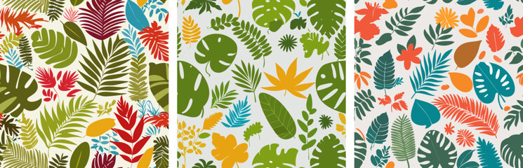 leaf wallpaper, leaves pattern design