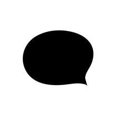 speech bubble Silhouette 