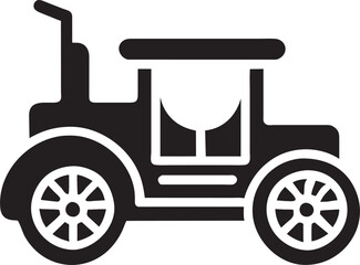 wedding carriage, pictogram