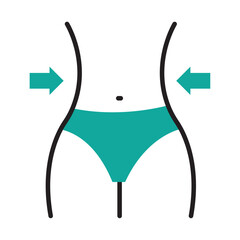 anorexia icon of weight loss