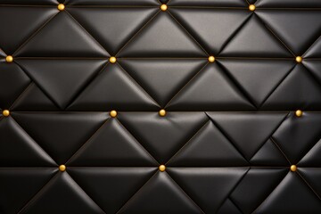 Abstract Black Geometric Design on Plain Textured Background