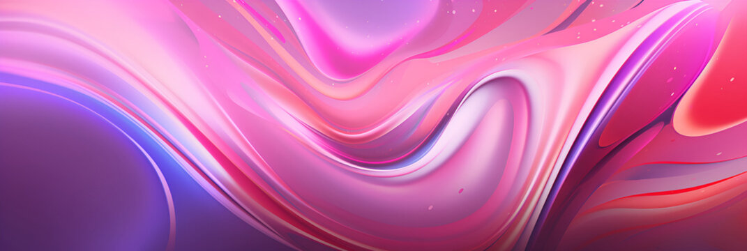 Abstract halographic background, bright banner for design.