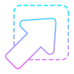 Square Cursor Icon