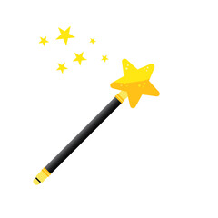 Magic Wand - Vector Illustration	