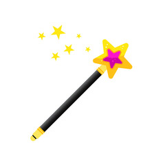 Magic Wand - Vector Illustration	