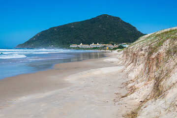 paisagem da Praia do Santinho Florianópolis Brasil