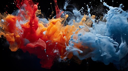 High-speed photography capturing motion frozen in time