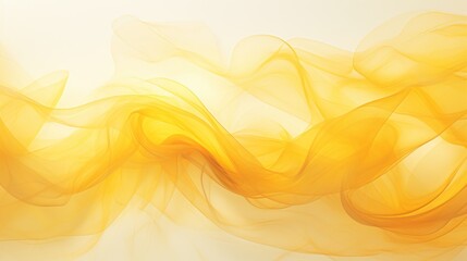  a close up of a yellow and white background with a wave of smoke coming out of the top of the top and bottom of the image to the bottom of the bottom of the image.