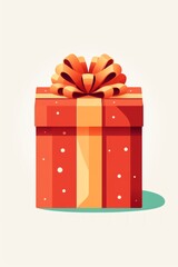 Obraz premium Colorful Gift Box With Elegant Bow 53