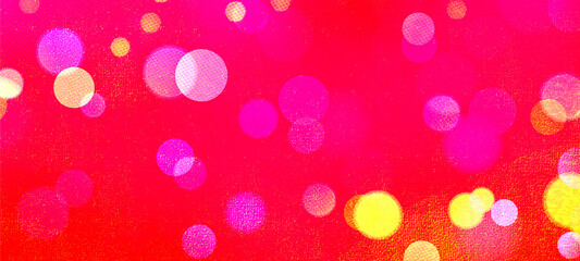 Red bokeh background for seasonal, holidays, event celebrations and various design works