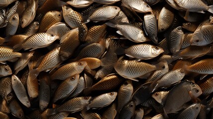 Patterns in a school of fish or swarm of insects
