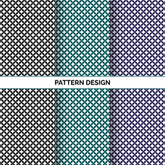Simple geometric vector seamless pattern design