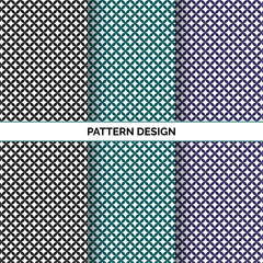 Simple geometric vector seamless pattern design
