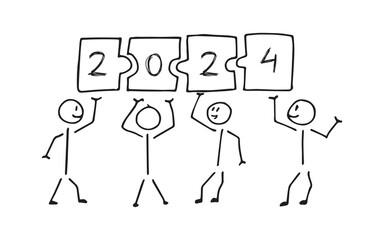 2024. doodle. poeple