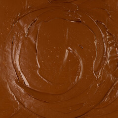 Melt Chocolate Texture Background, Chocolate Sauce Pattern, Cocoa Hazelnut Cream, Textured Chocolate