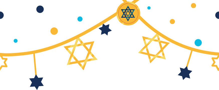 hanukkah garland design