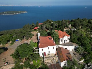 Obraz premium Princes' Islands Istanbul - aerial shot.