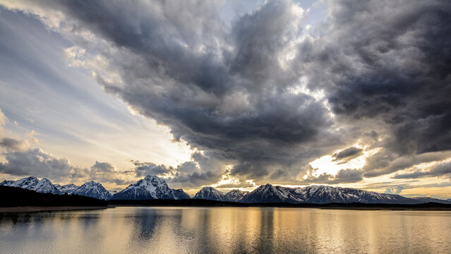 Grand Teton sunset - USA