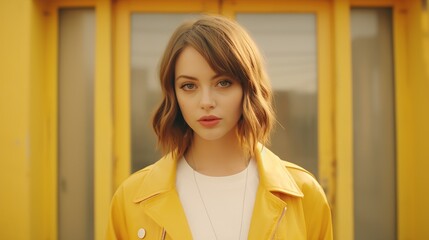 Young beautiful woman