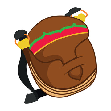 carriel paisa illustration