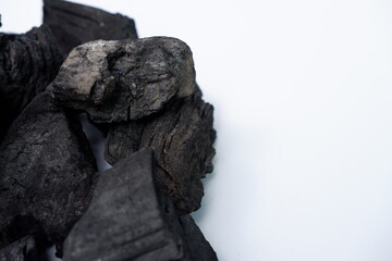 close up photo of charcoal