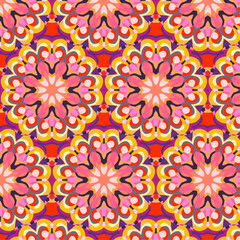 Floral Seamless Pattern 04