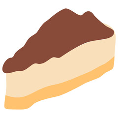 Cheesecake Illustration