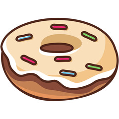 Donut Sticker