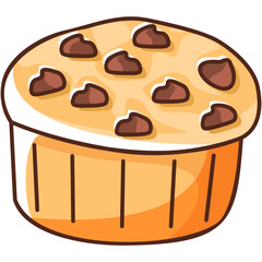 Muffin Sticker