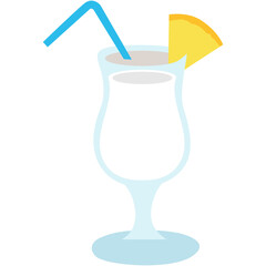 Pina Colada Illustration
