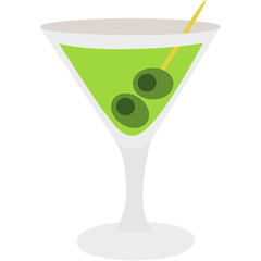Martini Illustration
