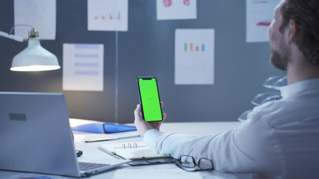 Green screen and facetime conversation.