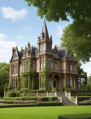 Lush Victorian mansion-3