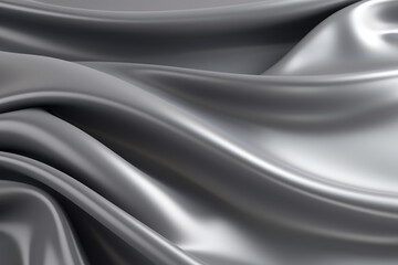 Fototapeta premium a flat and sleek grey glossy very smooth opalicent texture