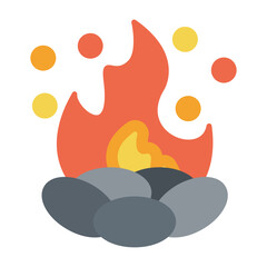 Fire On Icon
