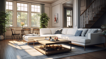 Fototapeta premium modern living room