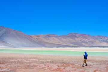 Piedras Rojas também conhecida como Salar de Aguas Calientes ou Salar de Talar, Piedras Rojas é...