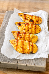 Cheese stuffed mussels