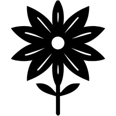 abstract flower design