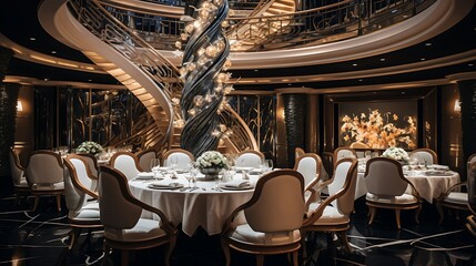 Upscale and luxurious dining experiences - obrazy, fototapety, plakaty