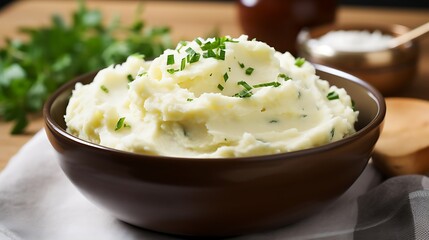 Classic and creamy mashed potatoes