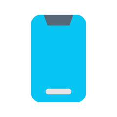 コンテンツ、スマホを表すカラースタイルのアイコン