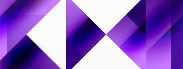 Glossy circle, square, triangle shapes minimalist geometric backdrop. Sleek, contemporary design with a touch of sophistication for digital designs, presentations, website banners, social media posts