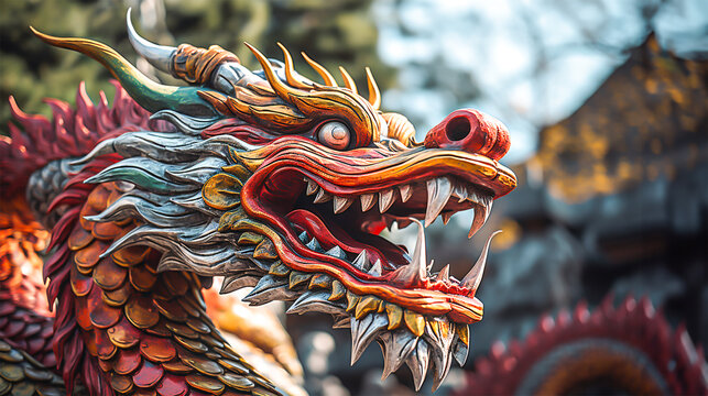 龍のイメージ - image of Chinese Dragon - No1-2 Generative AI