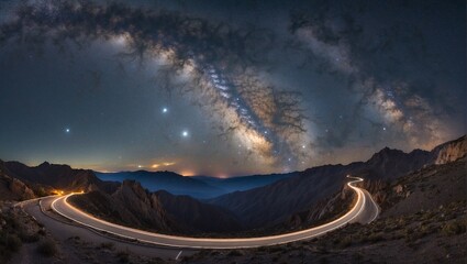 night over the mountains