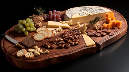 Whimsical and themed cheese and meat boards